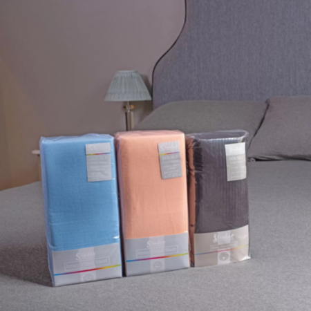 Jersey Fitted Sheet - Double Assorted
