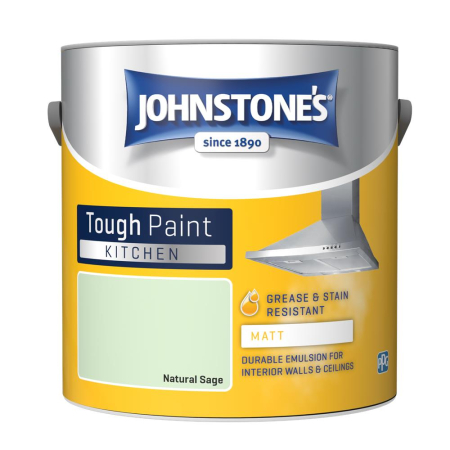 Johnstone's Kitchen Matt Paint Natural Sage 2.5L