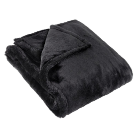 Kallu 150x200 Throw Black Kallu 150x200 Throw Black