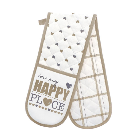 Country Club In My Happy Place Double Oven Glove