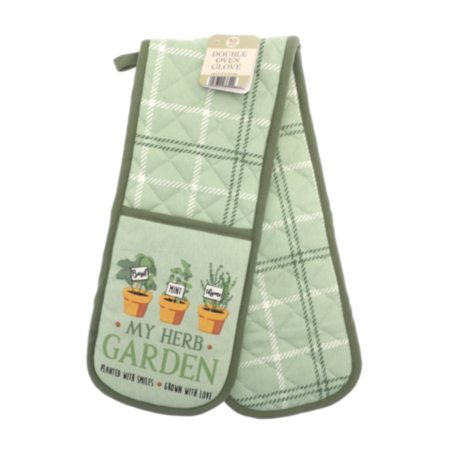 My Herb Garden - Double Oven Gloves