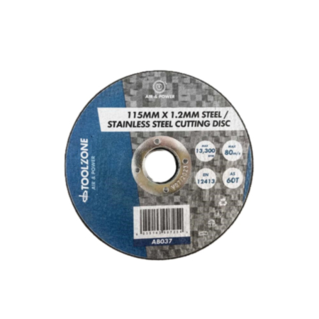 Toolzone 4 1/2" 1.2mm Stainless Steel Cutting Disc