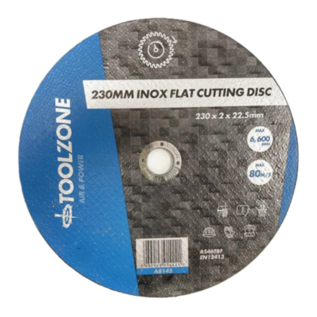 Toolzone 230mm Inox Flat Cutting Disc