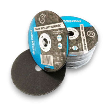 Toolzone 25 Pack 3" Cut Off Discs