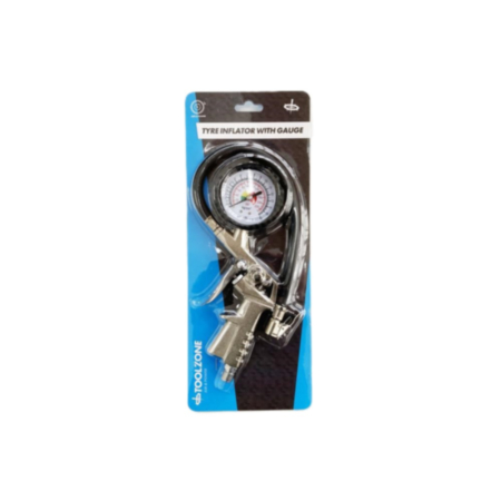 Toolzone Tyre Inflator And Dial Gauge