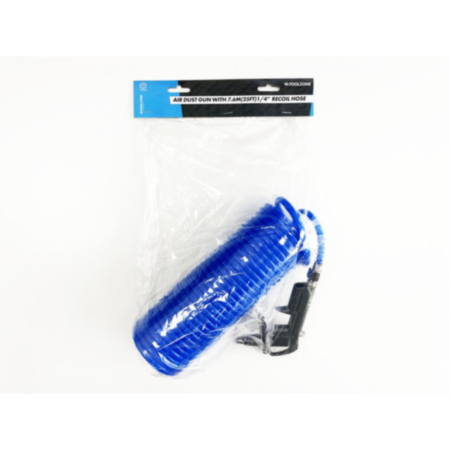 Toolzone Air Dust Gun With Recoil Hose