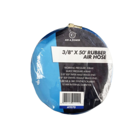 Toolzone 3/8" 50ft Air Hose Hi Vis