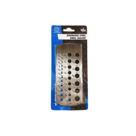 Toolzone Stainless Steel Imp Drill Gauge
