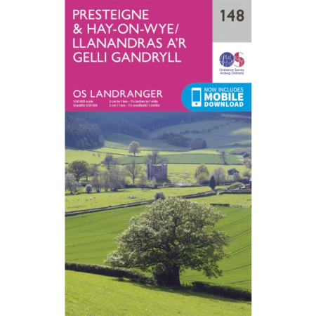LR148 Presteigne & Hay-on-Wye / Llanandras A'R Gelli Gandryll