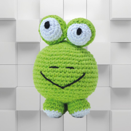 Knitty Critters Cubies Frog