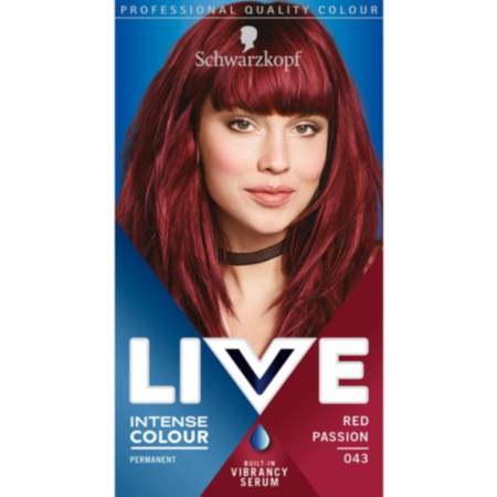 Live Red Passion 043 Permanent Hair Dye