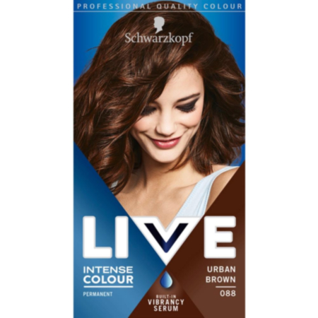 Live Urban Brown 088 Permanent Hair Dye
