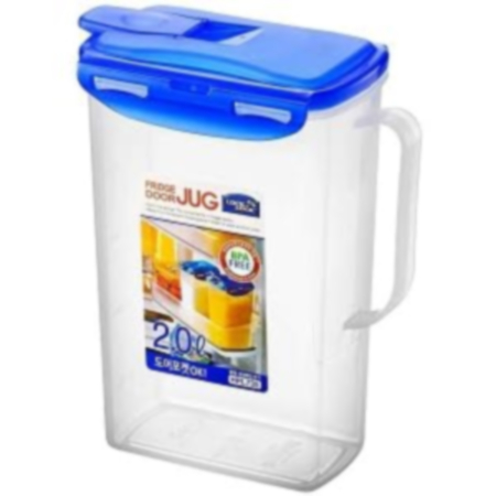 Lock & Lock Fridge Door Jug 2L - Clear 