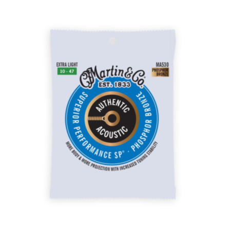 Martin Strings - Superior Performance Phos Bronze Extra Light 10-47