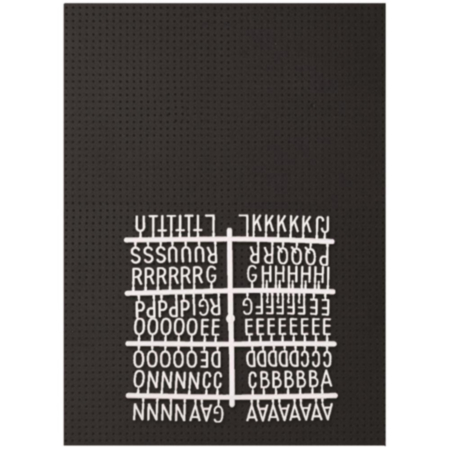 Message Board With Letters 42cm x 30cm