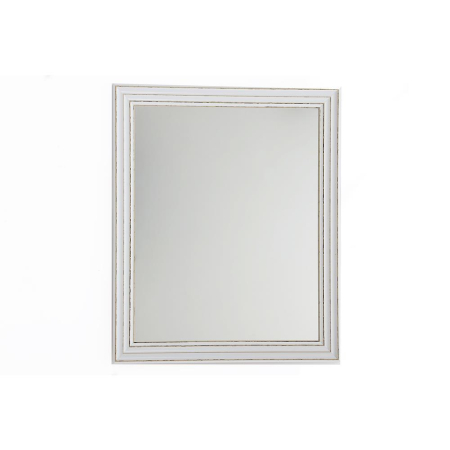 White Frame Mirror 40 x 50cm