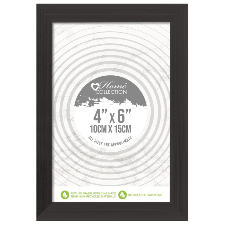 Cambridge Glass Frame  Black