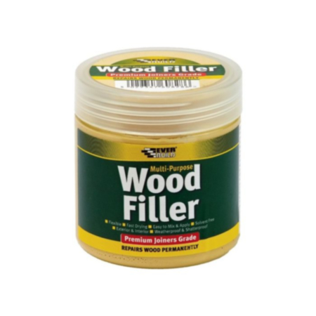 Everbuild Multi-Purpose Wood Filler, Medium Stainable 250ml