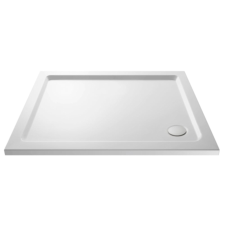 Rectangular Tray White 1000 x 800 x 40 mm