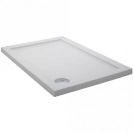Rectangular Tray White 1200 x 900 x 40 mm