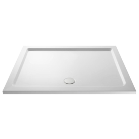 Rectangular Tray White 1700 x 800 x 40 mm