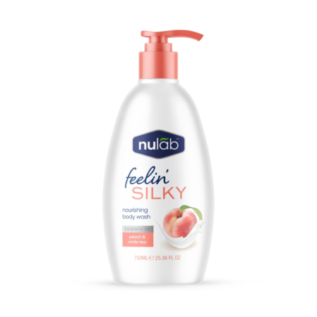 Nulab Body Wash (750ml) - Peach & White Tea