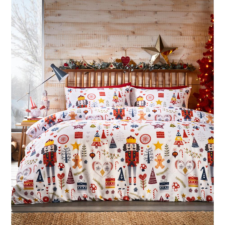 Nutcracker Duvet Set Multi King