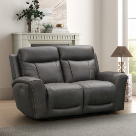 Nico 2 Seater Power Recliner (Grey)