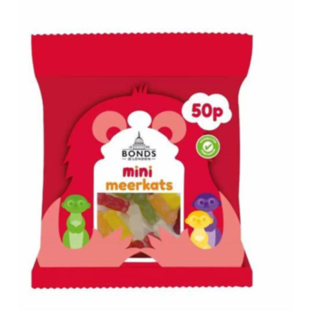 Bonds Mini Meerkat Sweets - 50g