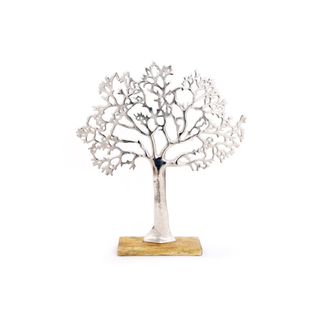 Tree On Wood Base