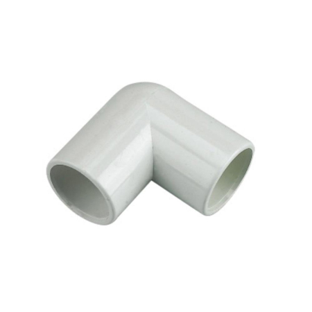 Floplast OS11 21.5mm White O/F 90* Bend