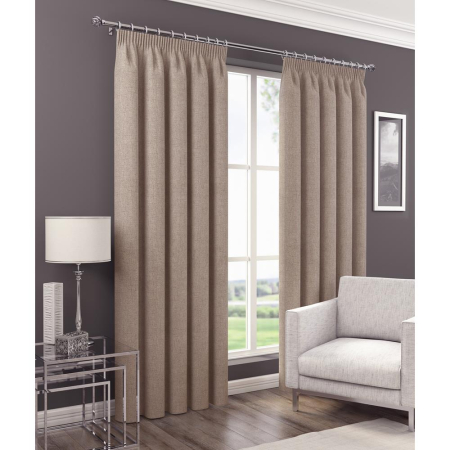 Orion Blackout Blush 66x90 Curtains