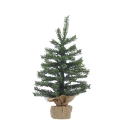 60cm Green Tree with Burlap Base