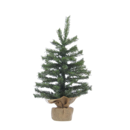90cm Green Tree with Burlap Base