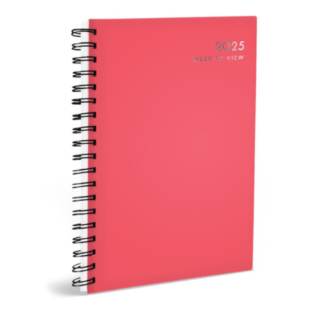 2025 A5 WTV Fashion Colour Spiral Diary