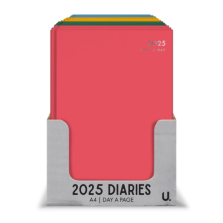 2025 A4 DAP Fashion Colour Diary