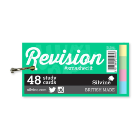 Luxpad Study Cards - Assorted Colours (100x50mm) - Plain