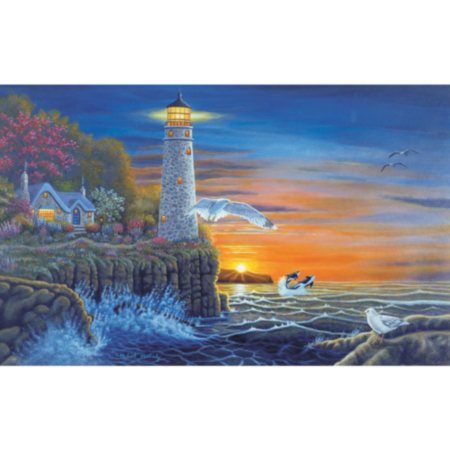 Paint By Numbers Large - Waterside Light House