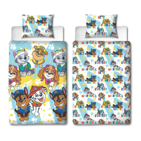 Paw Patrol Splodge Duvet Cover - Single