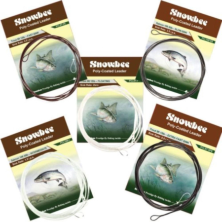 Snowbee Poly-Coated Leader - Trout 5ft Slow-Sink 2.5Ips