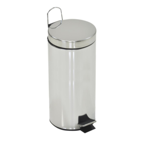 30L Stainless Steel Pedal Bin