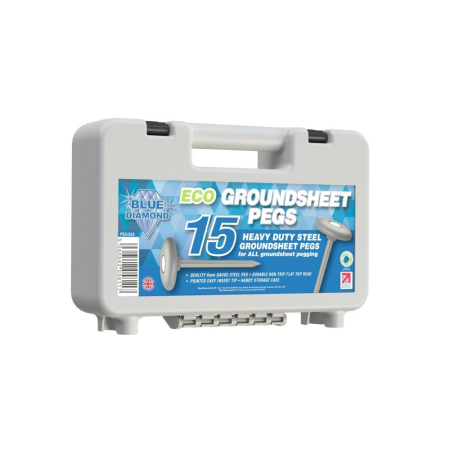 Eco Groundsheet Peg (Case of 15) White Box