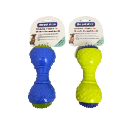 The Pet Store Shake Flash 'N' Dash - Dumbbell Toy