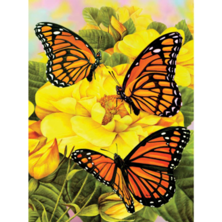 Painting By Numbers Majestic Monarchs