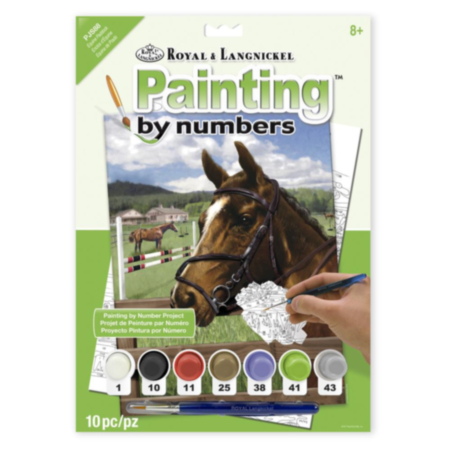 Paint by Numbers Junior Equine Paddock