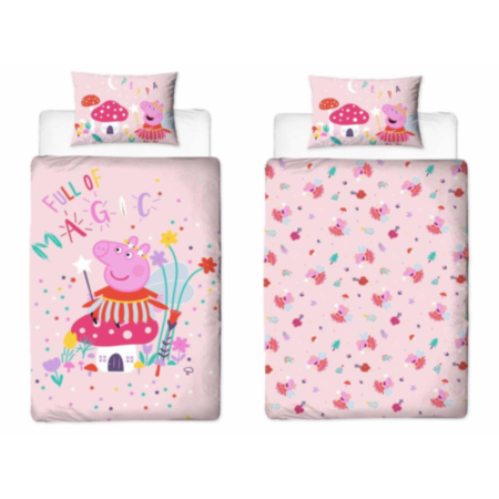 Peppa Pig Magic Single Reversible Duvet