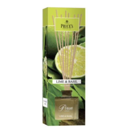Prices Reed Diffuser Lime & Basil