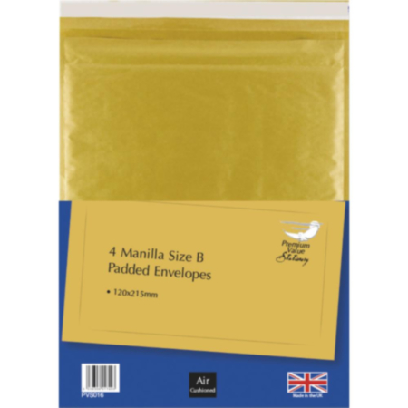 Owl Brand Stationery Size B Padded Envelopes - Pack of 4