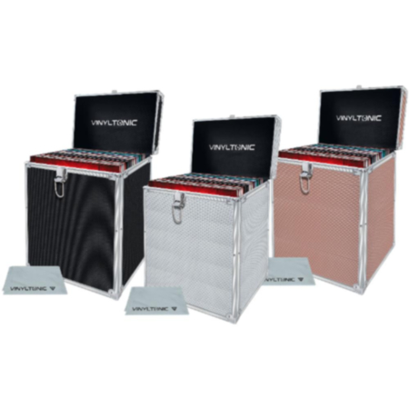 Vinyl Tonic 12" Rose Gold LP Storage Case With Cloth