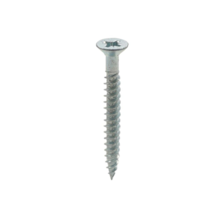 Twinthread Woodscrews Pozi 10 x 1.1/2 200 Pack